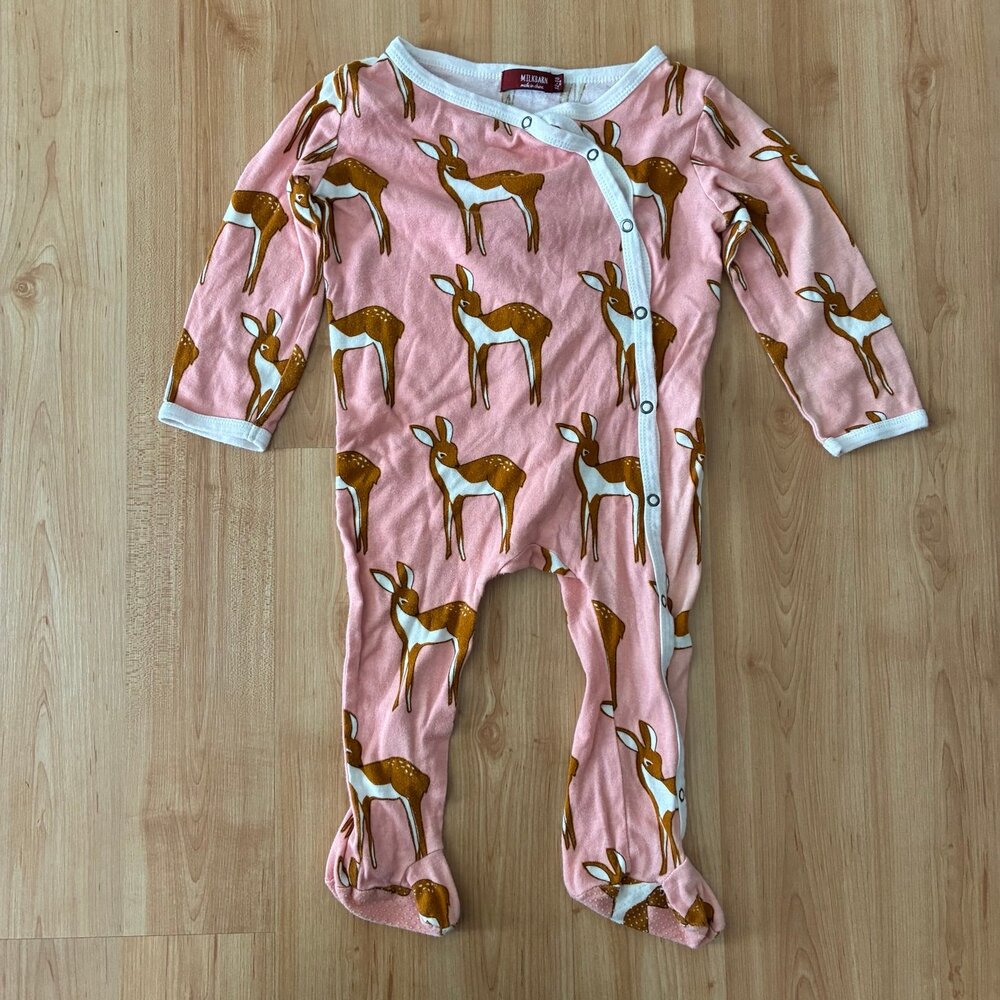 Milkbarn pjs Rose Doe 12-18 months